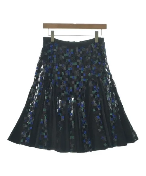 sacai Knee length skirts chiffon skirt airy
