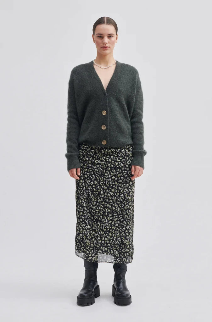 Second Female Ayali Skirt silk skirt lustrous