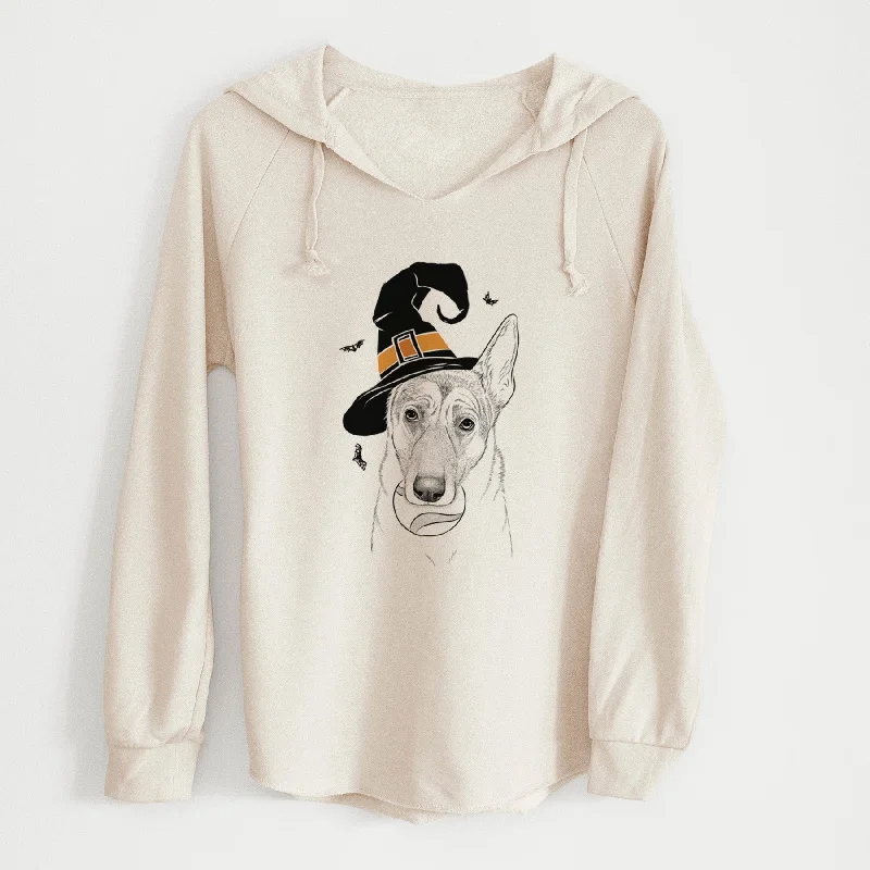 Witch Greta the German Shepherd - Cali Wave Hooded Sweatshirt Hoodie with Hood Adjustable Protection