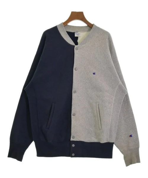 CHAMPION Sweatshirts Hoodie with Half-Zip Sporty Casual