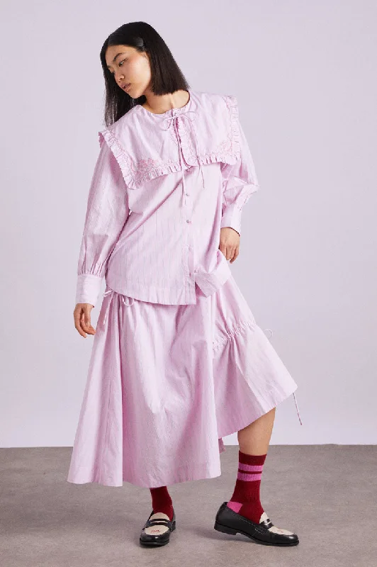 Damson Madder Marine Skirt - Pink boho skirt vibe