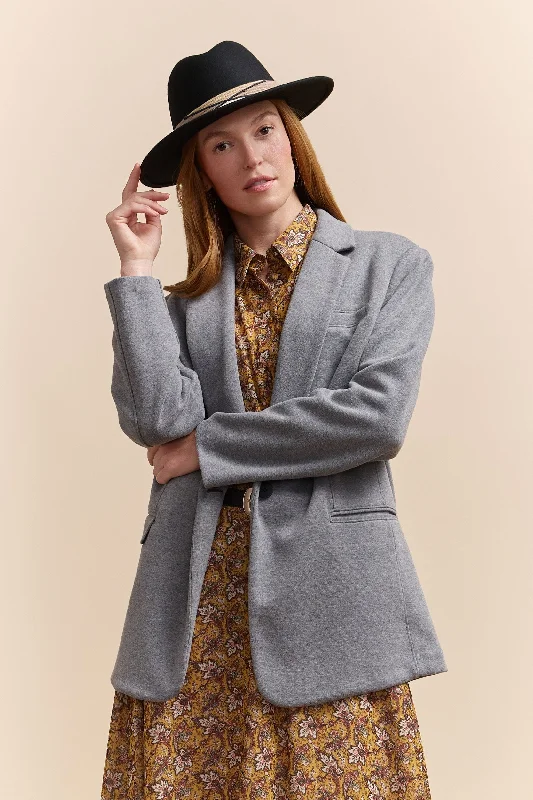Oversized stretch blazer Women's Lightweight Blazer