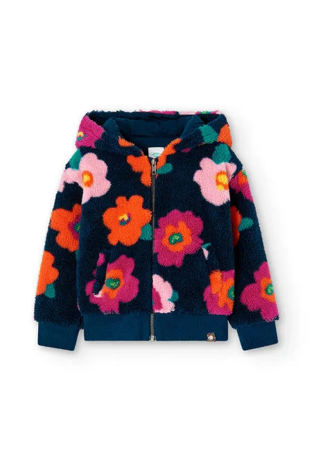 Floral Fleece Jacket 427216-9245 Striped Jacket Polka Dot Jacket Floral Jacket