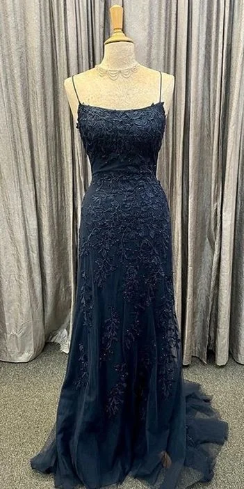 Mermaid Lace Appliques Long Prom Dress Long Formal Dress Party Dress Prom Dress Tunics Bridal satin