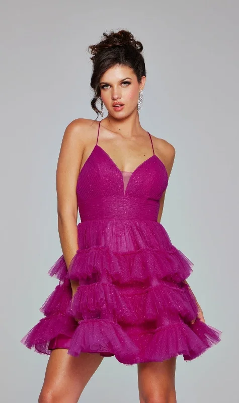 Jovani Short Party Dress 39655 Tunics Satin smooth