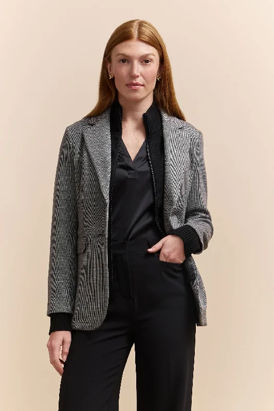 Blazer with removable dickey Spring Women's Coat