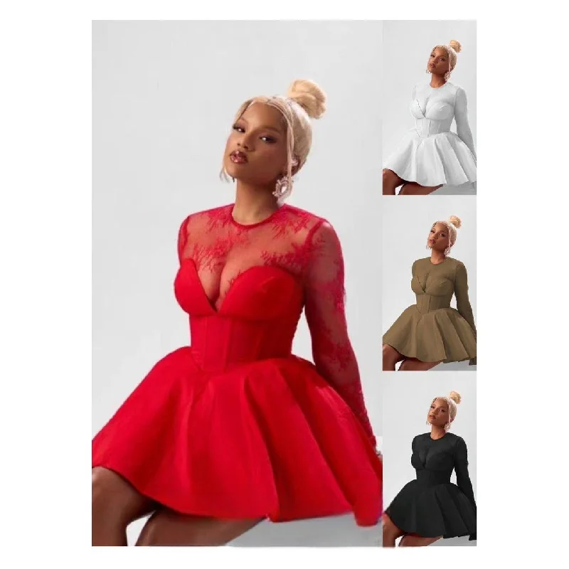 A-Line Princess Evening Party Dress. Shift Classic Vintage