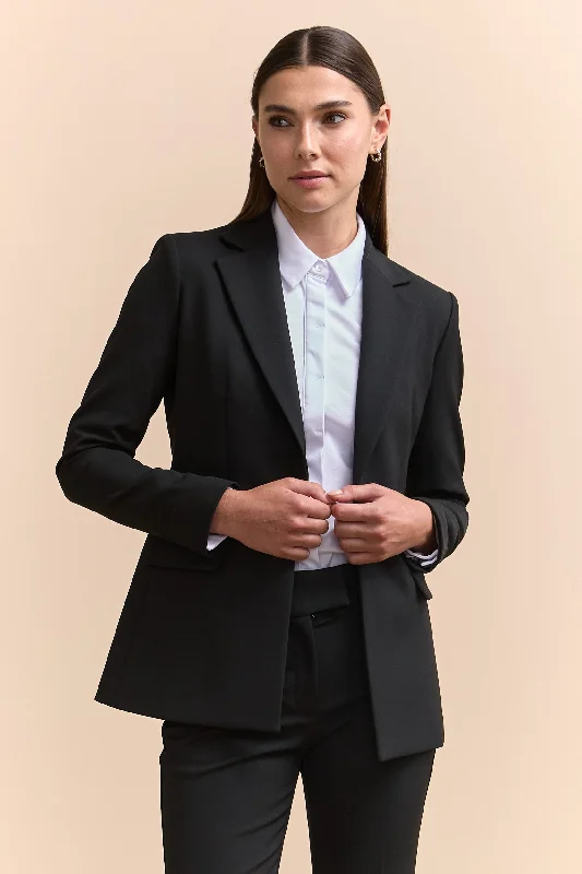 Basic fitted blazer Women's Custom Jacket