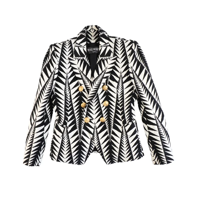 Balmain Blazer - Women's 42 Women's Long Blazer