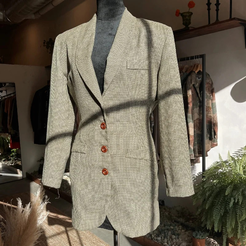 Rampage Blazer Dress Vintage 90’s Silk Women's Blazer
