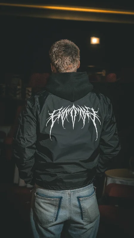 Metal Logo Coach Jacket Black Fleece Jacket Down Jacket Feather Jacket