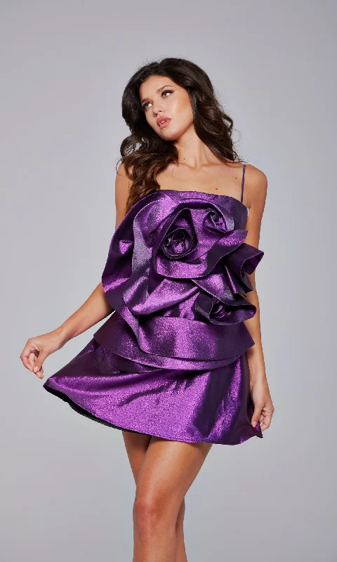 Jovani Short Party Dress 39749 Lace Sexy Club