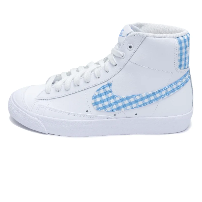 Nike Blazer Mid '77 'Blue Gingham' Women's Custom Jacket