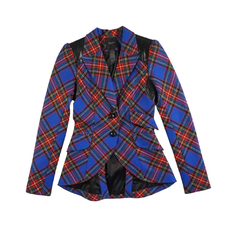 Smythe Fitted Blazer - Women's 2 Women's Simple Jacket