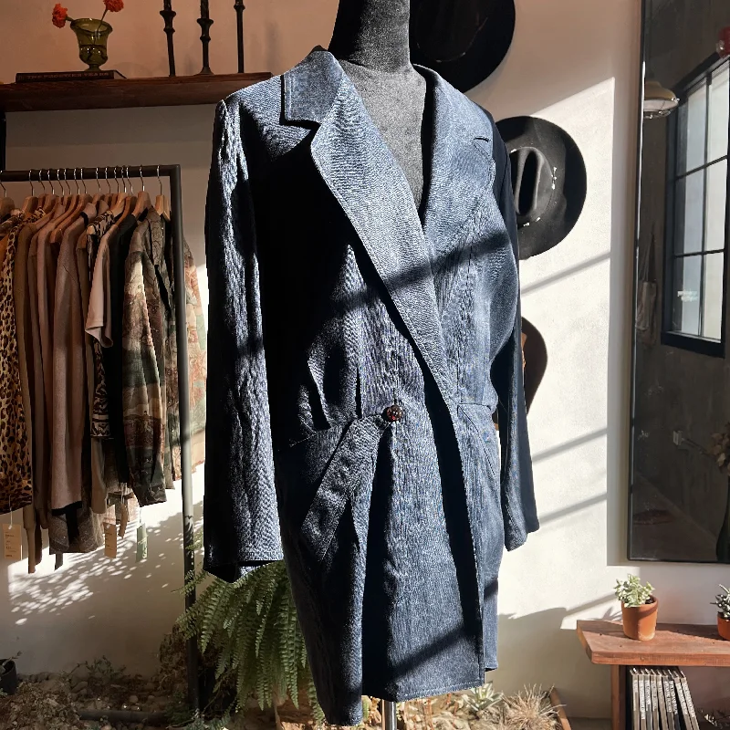 Vintage Fendi 365 Blazer Dress 80’s Women's Casual Suit