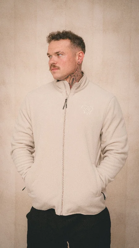 CH Logo Fleece Jacket Dust Ribbed Jacket Pleated Jacket Ruffled Jacket