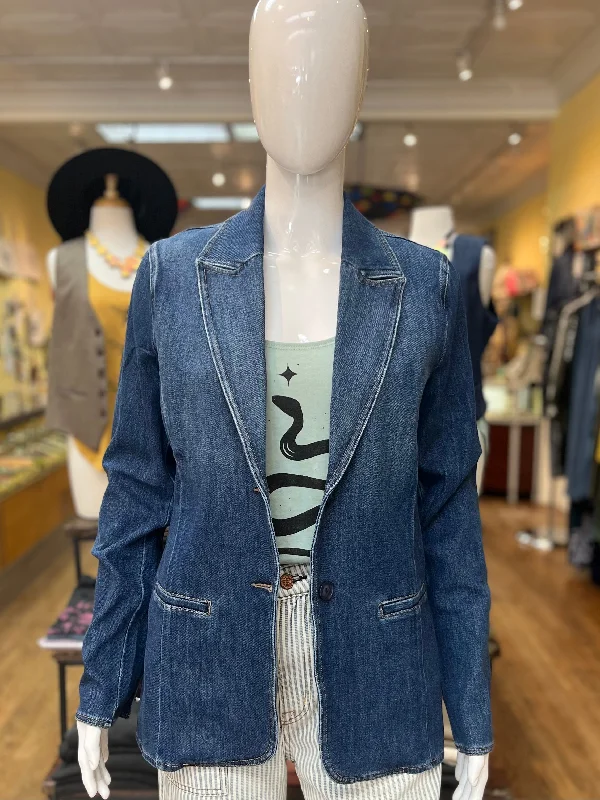 Coco Denim Blazer Women's Boutique Suit