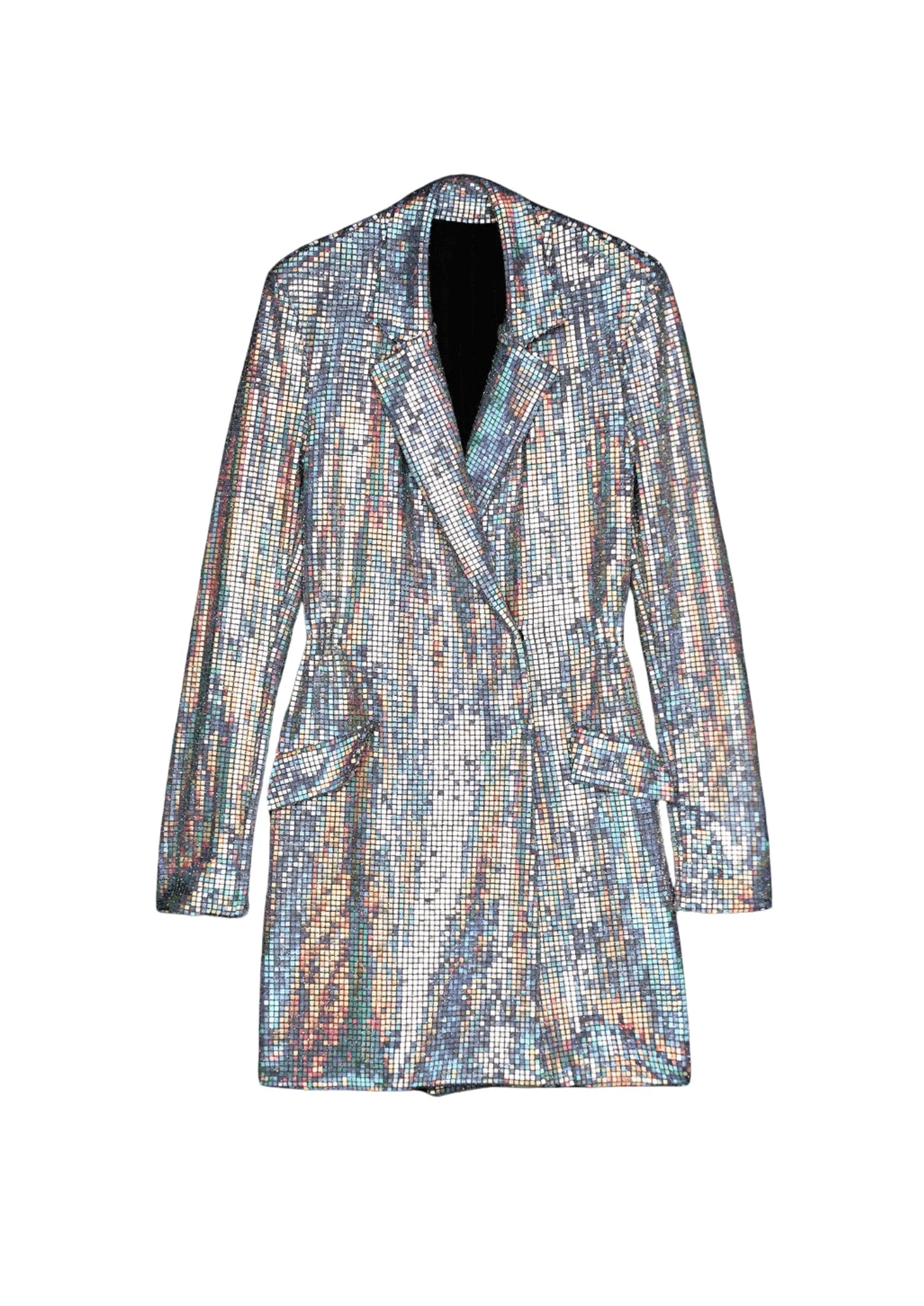 SILVER BLAZER-DRESS Women's Premium Blazer