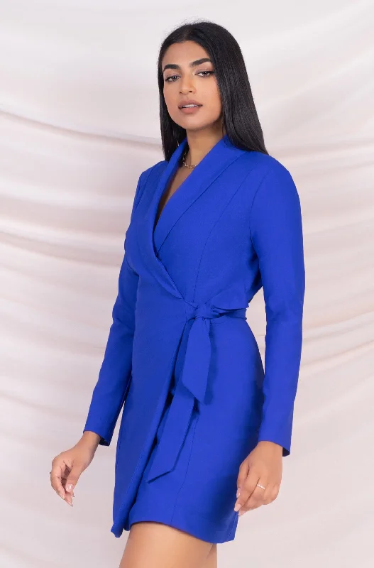 Blue Blazer Dress Fashion Women's Blazer
