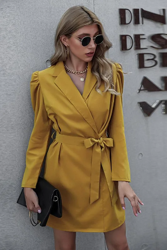 WOMEN LACED RIBBON DRESS BLAZER Women's Fashion Blazer