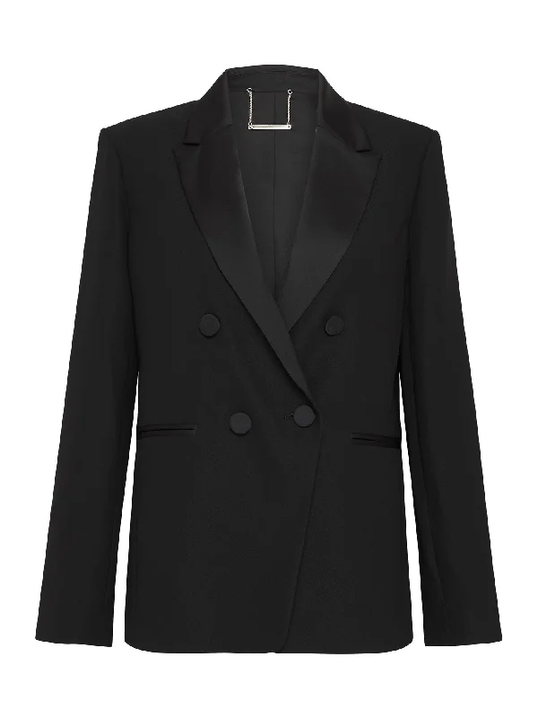 Tux Satin Blazer Women's Elegant Blazer
