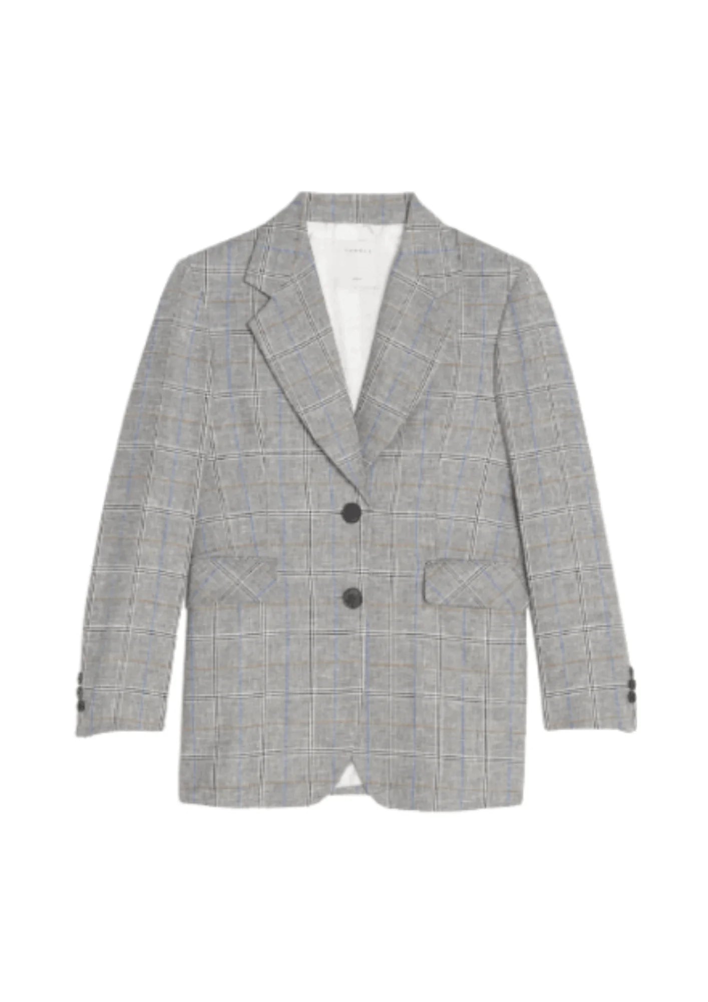 GREY CHECKERED BLAZER Women's Trendy Blazer
