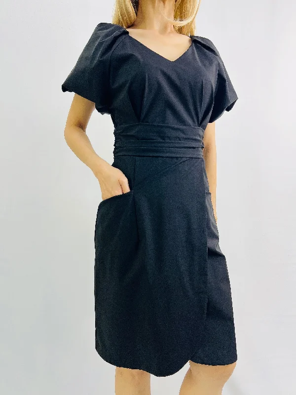 Oppo Party Dress Cowl Neckline Elegant