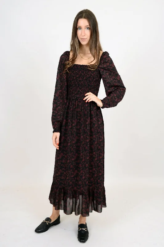Long Print Harper Dress- Rd Style
