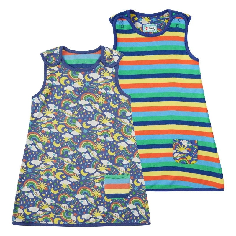 Rainbow Weather Reversible Dress - 1 Left Size 2-3 years