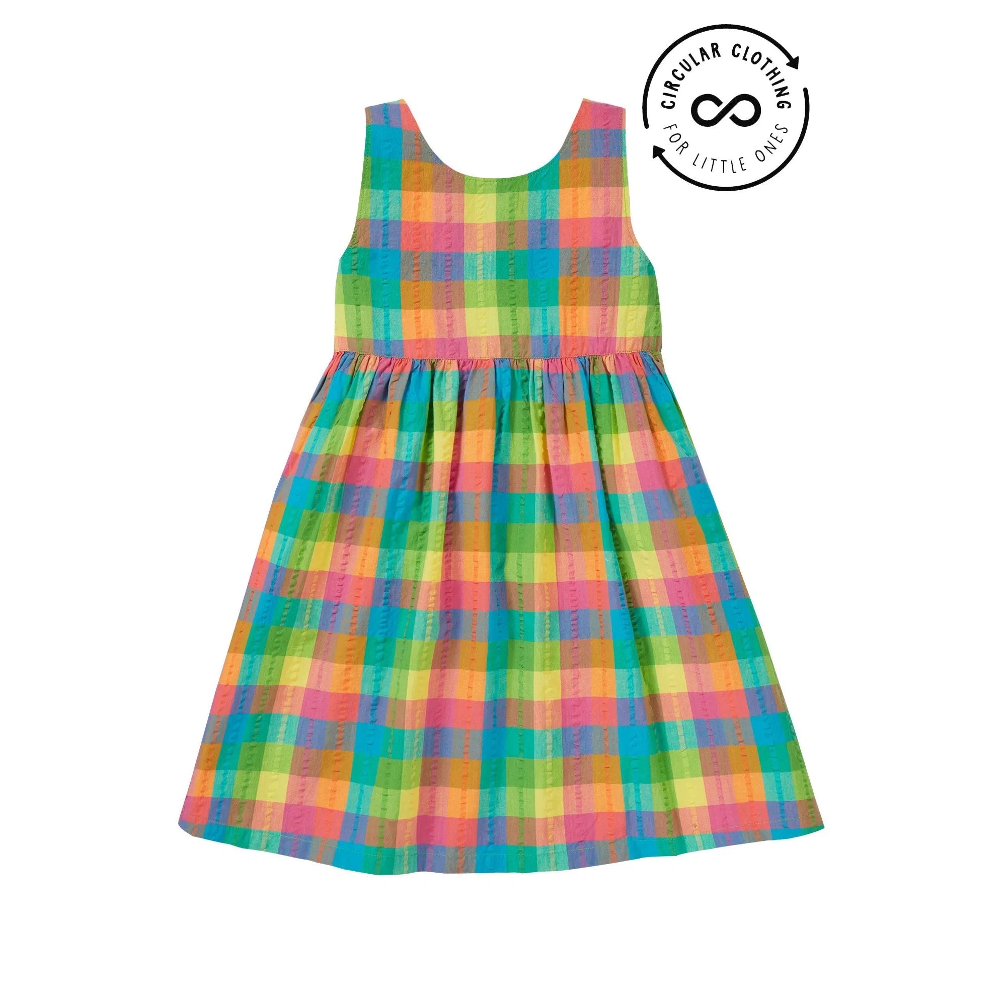Summertime Check Arya Summer Dress