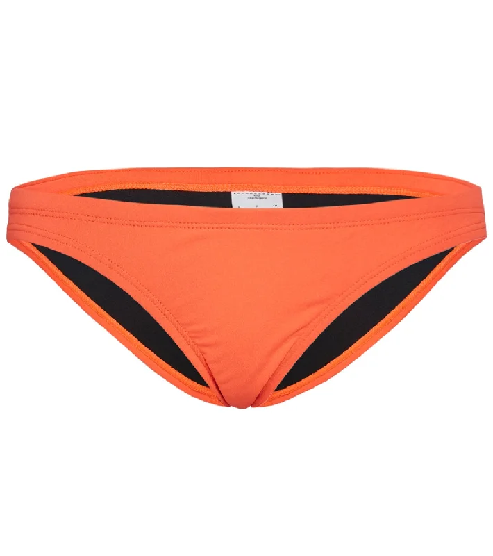 Nike Women's HydraStrong Solid Bikini Bottom Bright Crimson Back tie bikini top, Adjustable, Trendy, Sexy