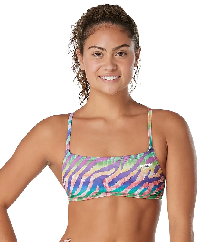 Speedo Pride Women's Print Strappy Back Bikini Top Animal Fever High cut bikini, Sexy, Trendy, Vintage