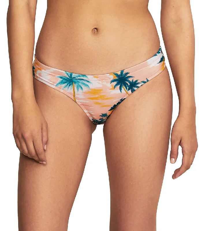 Speedo Vibe Women's Printed Cheeky Hipster Bikini Bottom Palm Island Flared bikini bottom, Fun, Trendy, Comfortable Speedo Vibe Women's Printed Cheeky Hipster Bikini Bottom Palm Island Flared bikini bottom, Fun, Trendy, Comfortable