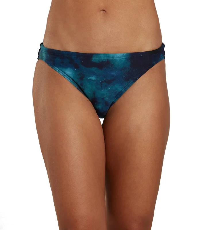 TYR Women's Cosmic Night Full Coverage Bikini Bottom Sporty bikini, Comfortable, Athletic, Sexy