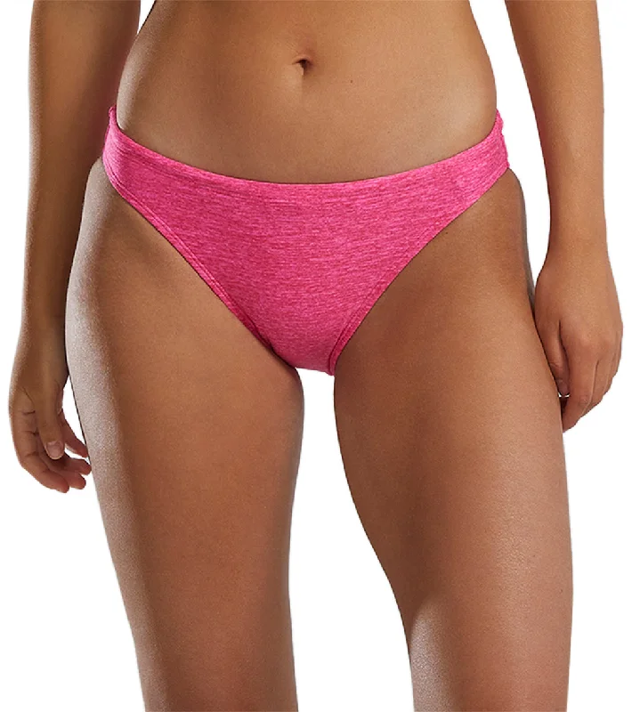 TYR Women's Lapped Durafast Elite Full Coverage Bikini Bottom Pink Me Up Black bikini set, Classic, Sexy, Trendy