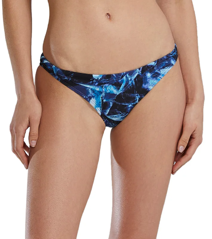 TYR Women's Mini Coverage Bikini Bottom Blue Ice Drawstring bikini, Comfortable, Adjustable, Trendy TYR Women's Mini Coverage Bikini Bottom Blue Ice Drawstring bikini, Comfortable, Adjustable, Trendy