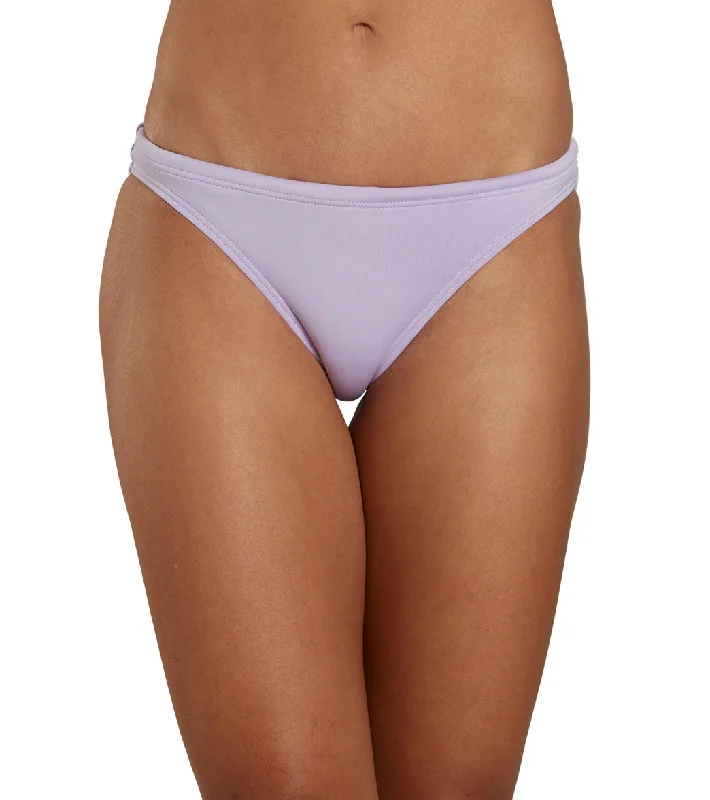 TYR Women's Solid Mini Bikini Bottom Lavender Skirted bikini bottom, Feminine, Sexy, Comfortable