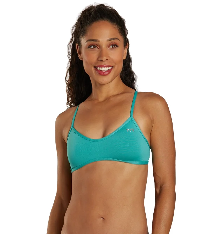 TYR Women's Solid Trinity Bikini Top Latigo Bay Sporty bikini top, Activewear, Comfortable, Trendy
