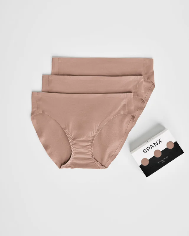 SPANX® Fit-To-You Bikini 3-Pack Box Mesh bikini top, Sexy, Trendy, Comfortable