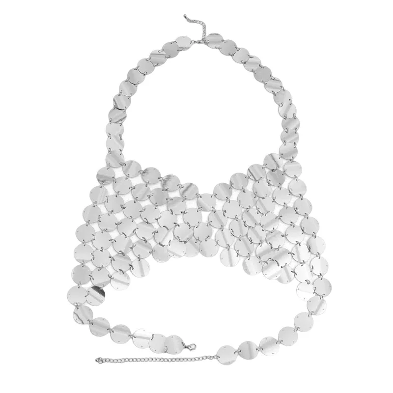 Maxbell Bra Bikini Fashion Gifts Personality Jewelry for Lady Anniversary Summer White Mesh panel bikini, Sexy, Fashionable, Comfortable