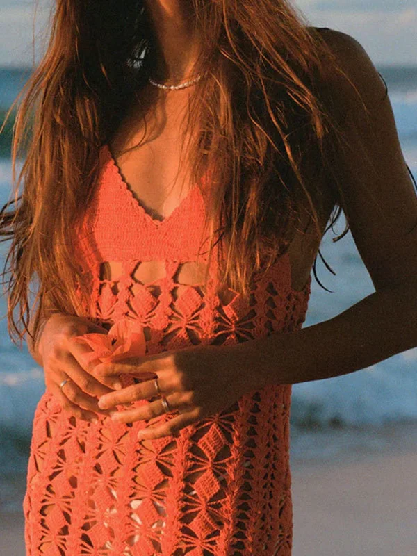 Blue Zone Planet |  Nora's Bikini Cover-Up Hollow Lace Maxi Dress Retro bikini, Vintage style, Comfortable, Sexy